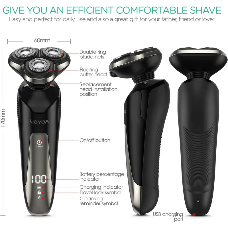 ماشین اصلاح موی صورت وویور مدل TX410 - تصویر 2