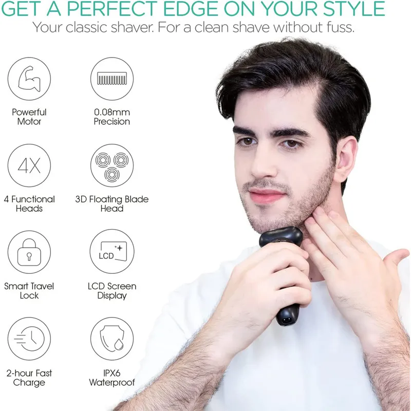 ماشین اصلاح موی صورت وویور مدل TX410 - تصویر 3
