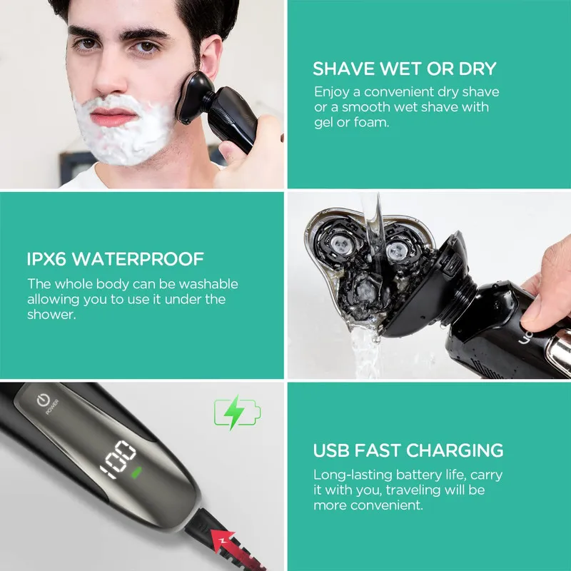 ماشین اصلاح موی صورت وویور مدل TX410 - تصویر 5