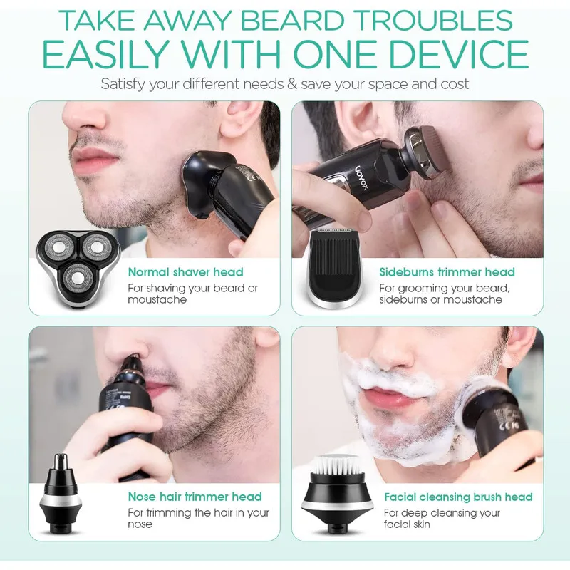 ماشین اصلاح موی صورت وویور مدل TX410 - تصویر 6