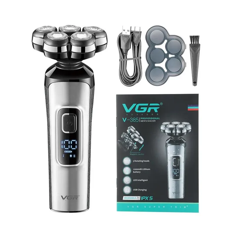 ماشین اصلاح موی صورت وی جی ار مدل V-385 - تصویر 5