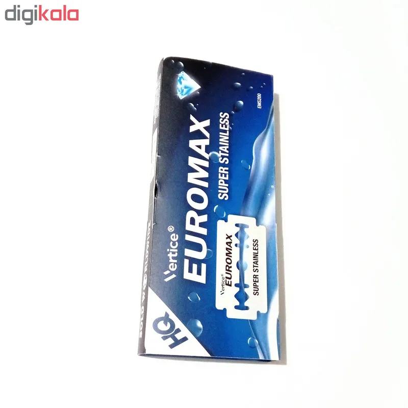 تیغ یدک اصلاح یورومکس مدل EMS بسته 200 عددی - تصویر 3