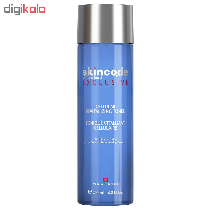تونر پاک کننده آرایش صورت اسکین کد مدل cellular حجم 200 میلی لیتر - تصویر 2