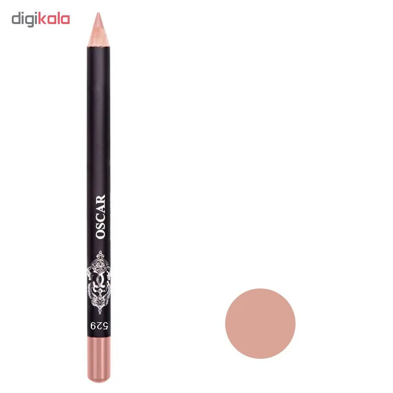 مداد لب اسکار مدل Waterproof Lipliner شماره 529 - تصویر 2