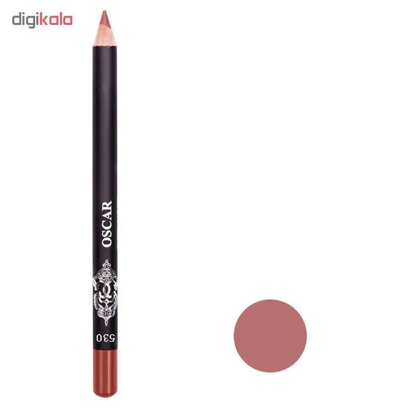 مداد لب اسکار مدل Waterproof Lipliner شماره 530 - تصویر 2