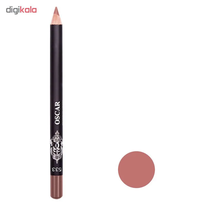 مداد لب اسکار مدل Waterproof شماره 533 - تصویر 2