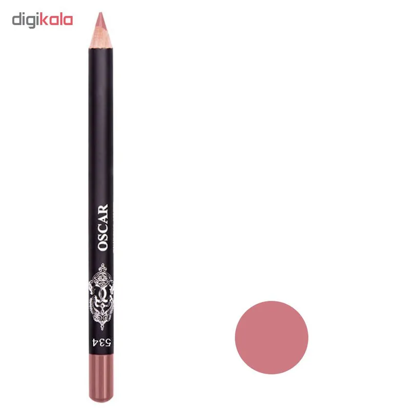 مداد لب اسکار مدل Waterproof Lipliner شماره 534 - تصویر 2