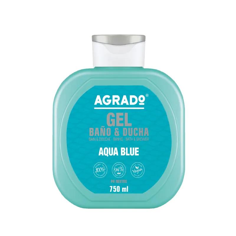 شامپو بدن آگرادو مدل Aqua Blue حجم 750 میلی لیتر - تصویر 2