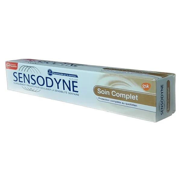 خمیر دندان سنسوداین مدل Soin Comlete حجم 76 میلی لیتر - تصویر 2