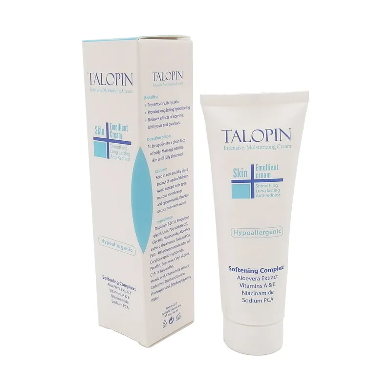 کرم مرطوب کننده تالوپین مدل Skin Emollient حجم 40 میلی لیتر