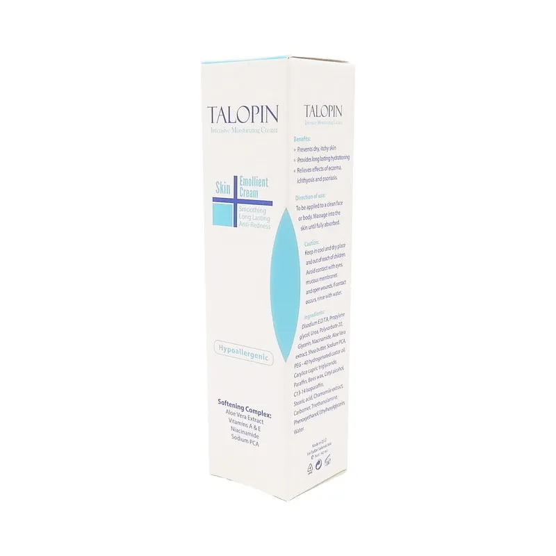 کرم مرطوب کننده تالوپین مدل Skin Emollient حجم 40 میلی لیتر - تصویر 2
