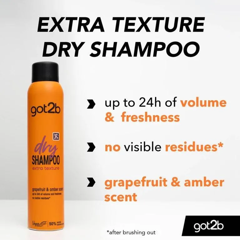 اسپری شامپو خشک شوآرزکوف مخصوص انواع مو، حجم 200 میلی‌لیتر مدل Extra Texture got2b، نرم‌کننده و لطافت‌بخش - تصویر 5