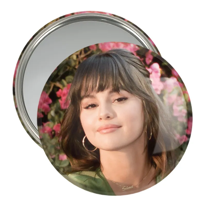 آینه جیبی خندالو مدل سلنا گومز Selena Gomez  کد 19196