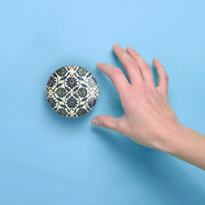 آینه جیبی خندالو مدل کاشی  کد 2179 - تصویر 5