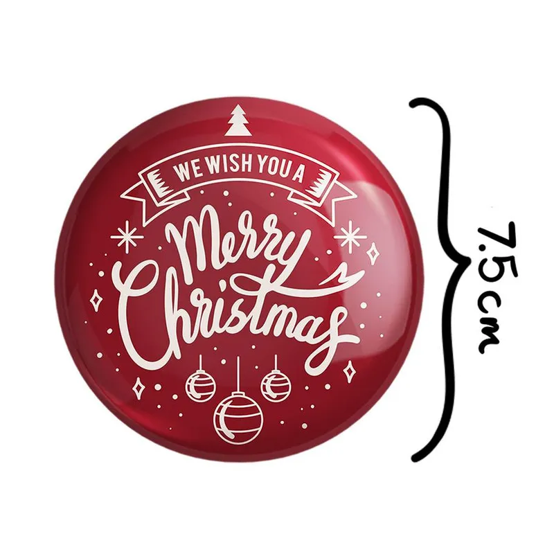 آینه جیبی خندالو مدل کریسمس Christmas کد 22156 - تصویر 2