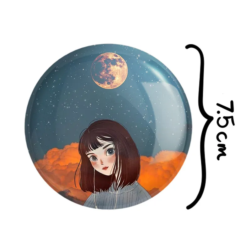 آینه جیبی خندالو مدل دخترانه کد 25638 - تصویر 2
