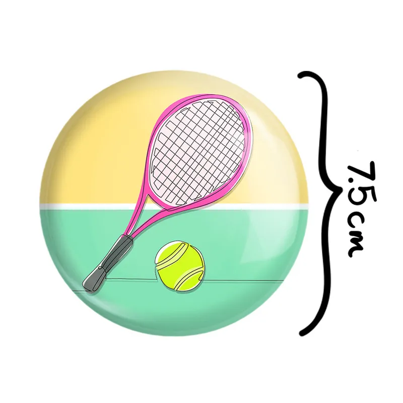 آینه جیبی خندالو مدل تنیس Tennis کد 26638 - تصویر 2