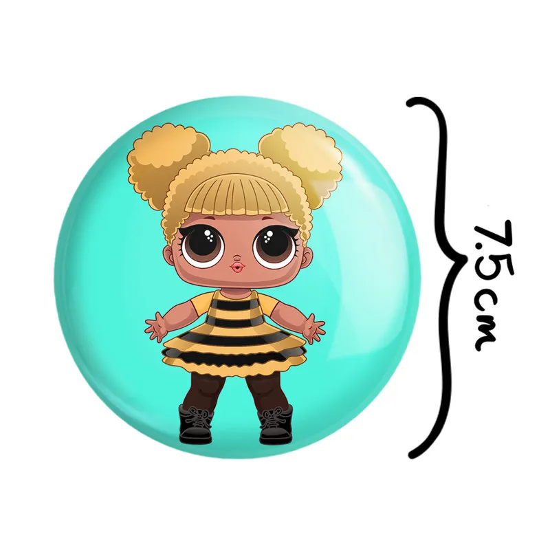 آینه جیبی خندالو مدل عروسک ال او ال LOL کد 27871 - تصویر 2