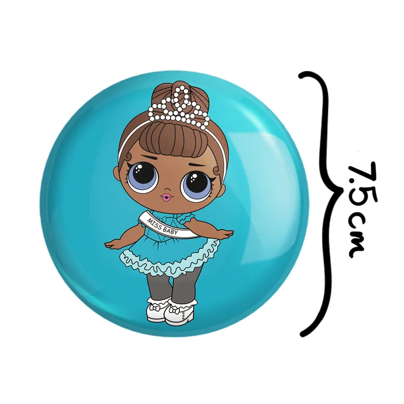 آینه جیبی خندالو مدل عروسک ال او ال LOL کد 27873 - تصویر 2