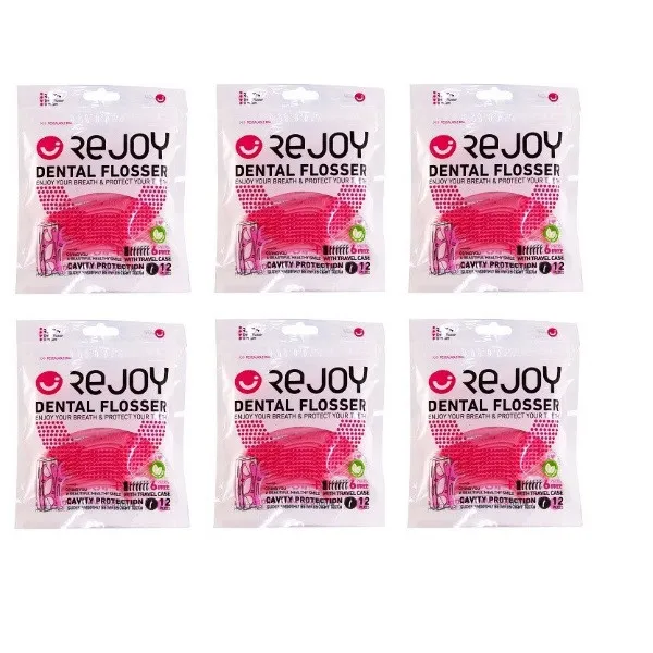 نخ دندان ریجوی مدل DENTAL FLOSSER مجموعه 6 عددی - تصویر 2