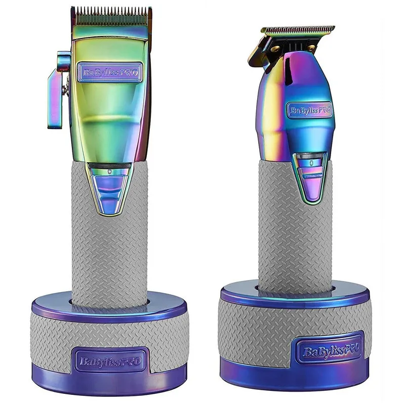 ست ماشین اصلاح سر و صورت بابیلیس پرو مدل FX Boost+ Collection IRIDESCENT  بسته 2 عددی - تصویر 5