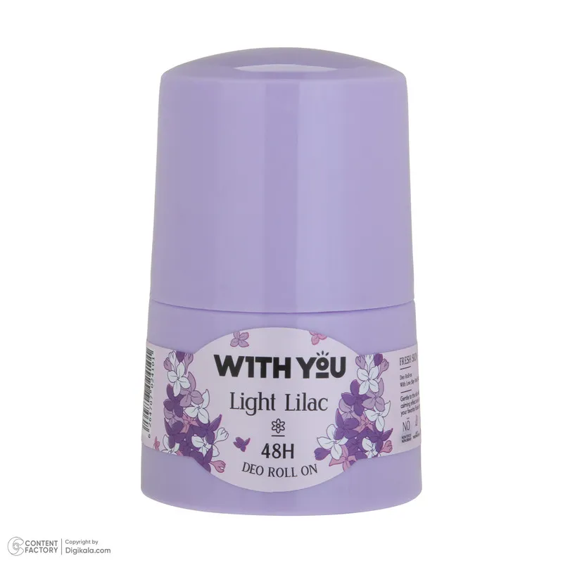 رول ضد تعریق زنانه ویت یو مدل LIGHT LILAC حجم 50 میلی لیتر - تصویر 2