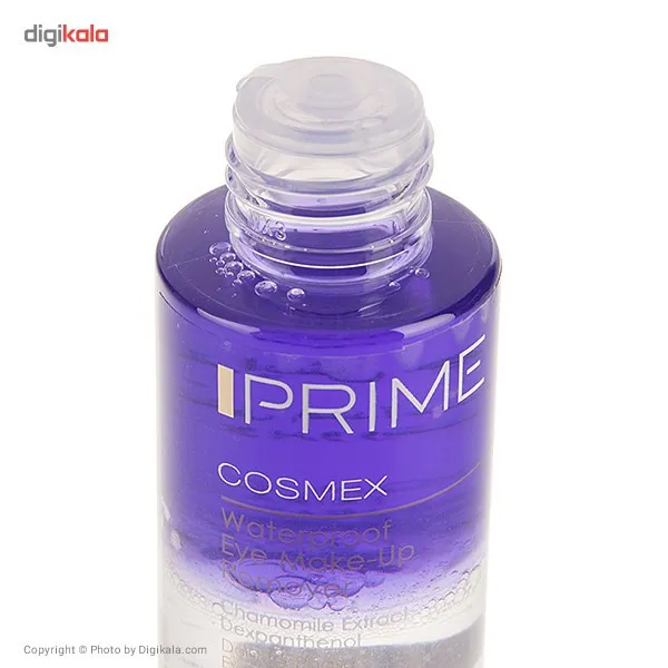 محلول پاک کننده آرایش دو فاز چشم پرایم مدل Cosmex حجم 100 میلی لیتر - تصویر 4