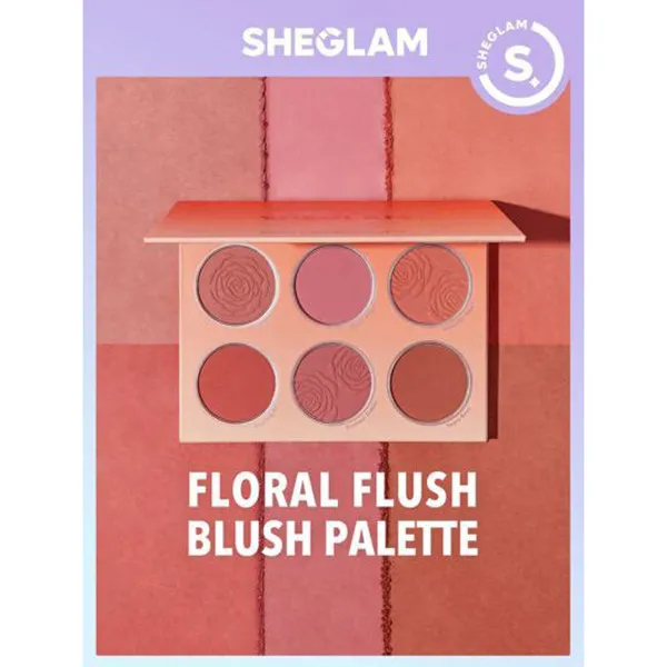 پالت رژ گونه شیگلم مدل Floral Flush - تصویر 2