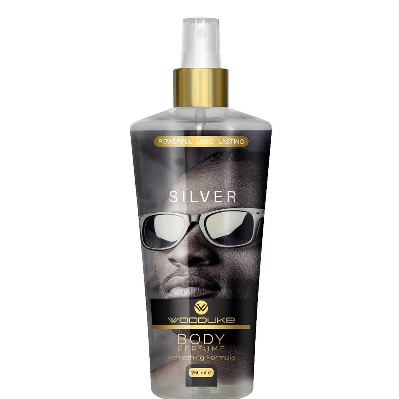 بادی اسپلش مردانه وودلایک مدل SILVER حجم 250 میلی لیتر - تصویر 3