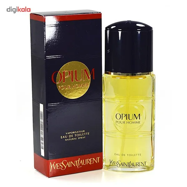ادو تویلت مردانه ایو سن لوران مدل Opium Pour Homme حجم 100 میلی لیتر - تصویر 3