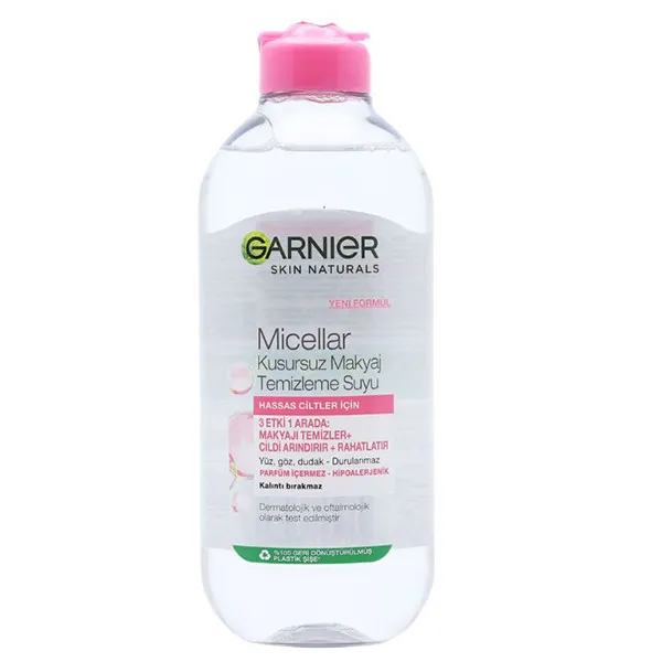 محلول پاک کننده آرایش صورت گارنیه مدل Skin Naturals حجم 400 میلی لیتر - تصویر 2