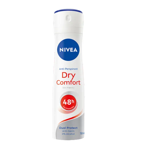 اسپری ضد تعریق زنانه نیوآ مدل Dry Comfort 48h حجم 150 میلی لیتر - تصویر 2