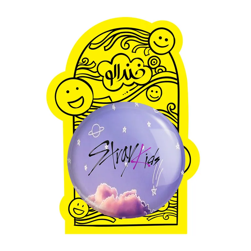 آینه جیبی خندالو طرح گروه استری کیدز Stary Kids مدل تاشو کد 16949 - تصویر 4
