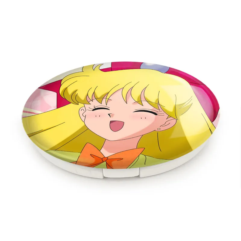 آینه جیبی خندالو طرح میناکو اینو انیمه سیلور مون Sailor Moon مدل تاشو کد 17447 - تصویر 6