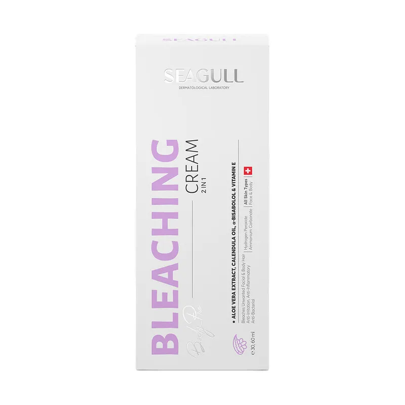 کرم بی رنگ کننده مو صورت و بدن سی گل مدل Bleaching مناسب انواع پوست حجم 60 میلی لیتر به همراه کرم مکمل 30 میلی لیتر - تصویر 2