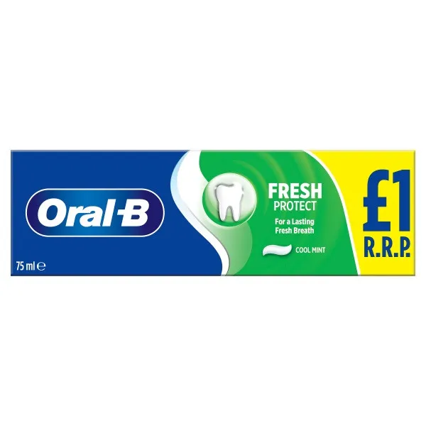 خمیر دندان اورال-بی مدل Fresh Protect حجم 75 میلی لیتر - تصویر 2