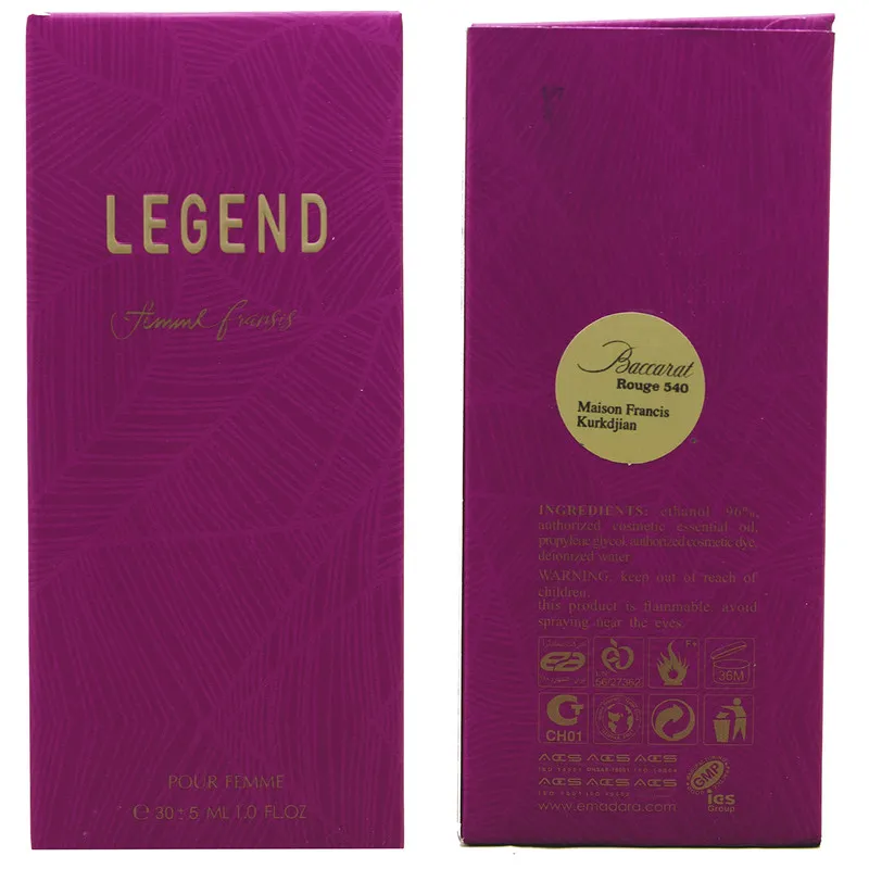 عطر جیبی زنانه عماد آرا مدل Legend Francis حجم 30 میلی لیتر - تصویر 2