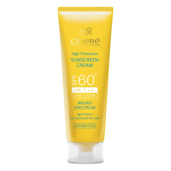 کرم ضد آفتاب بدون رنگ سینره، SPF60، مدل اولترا، مناسب پوست معمولی و خشک و حجم 50 میلیلیتر، محافظت کننده در برابر اشعه UVA و UVB، بدون پارابن، +++PA، ضد پیری پوست، با ماندگاری 2 ساعته - تصویر 2