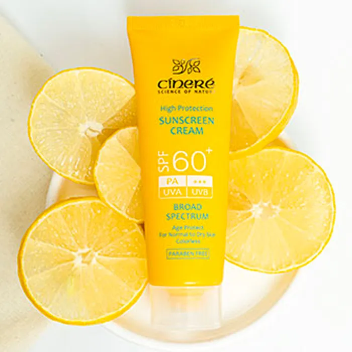 کرم ضد آفتاب بدون رنگ سینره، SPF60، مدل اولترا، مناسب پوست معمولی و خشک و حجم 50 میلیلیتر، محافظت کننده در برابر اشعه UVA و UVB، بدون پارابن، +++PA، ضد پیری پوست، با ماندگاری 2 ساعته - تصویر 3