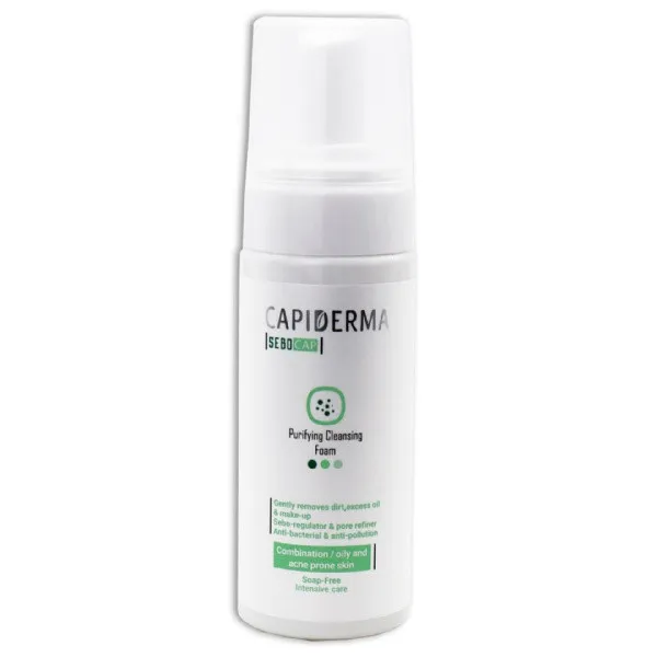 فوم شستشوی صورت کپیدرما مدل SEBOCAP حجم 150 میلی‌لیتر - تصویر 3