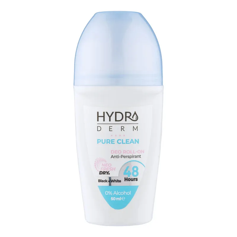 رول ضد تعریق زنانه هیدرودرم مدل Pure Clean حجم 50 میلی لیتر