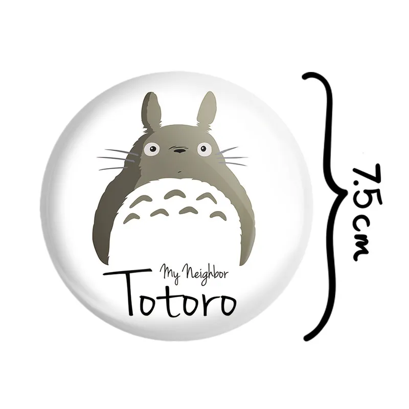 آینه جیبی خندالو طرح انیمه توتورو Totoro مدل تاشو کد 4544  - تصویر 2