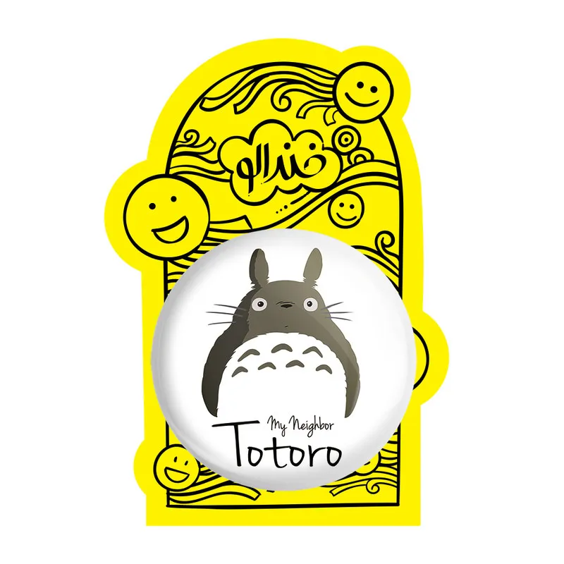 آینه جیبی خندالو طرح انیمه توتورو Totoro مدل تاشو کد 4544  - تصویر 4