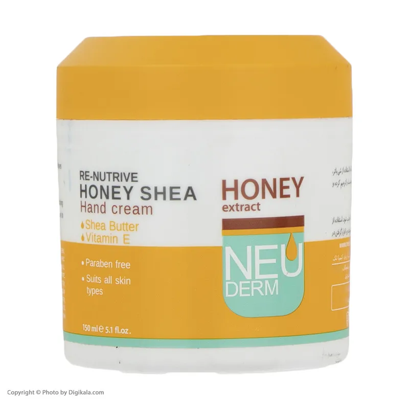 کرم دست نئودرم مدل Honey Shea حجم 150 میلی‌لیتر - تصویر 6