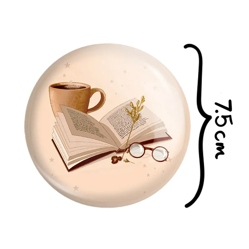 آینه جیبی خندالو طرح کتاب مدل تاشو کد 25848 - تصویر 2