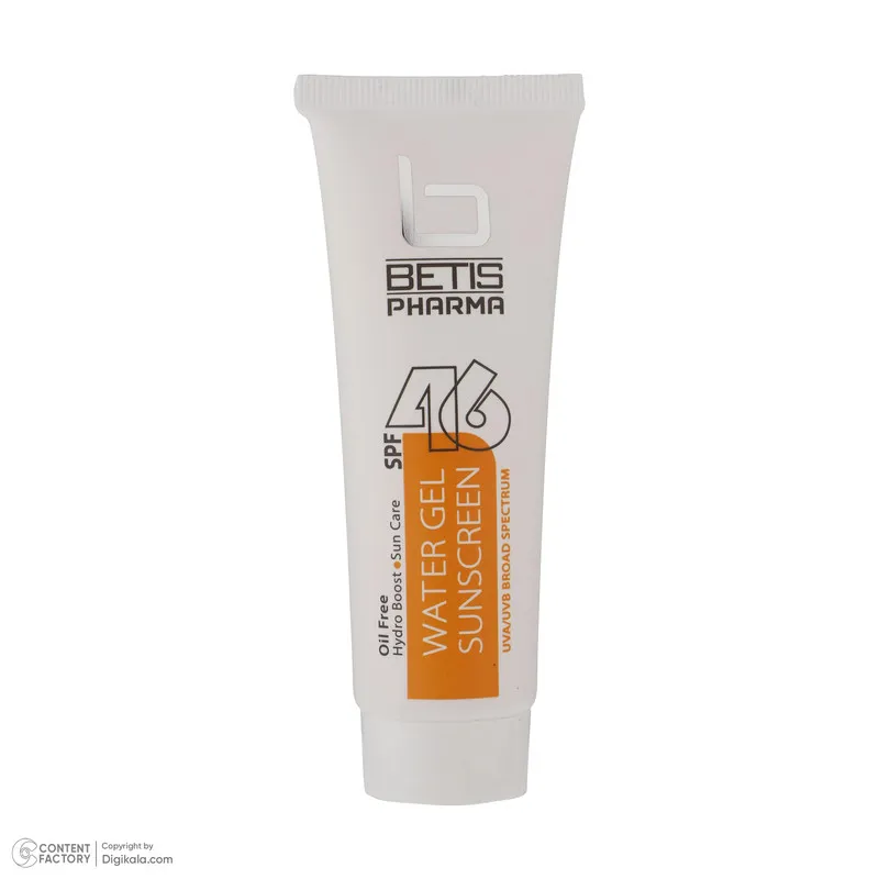 ژل کرم ضد آفتاب بی رنگ بتیس فارما spf46 مدل 46 مناسب پوست های چرب حجم 50 میلی لیتر - تصویر 3