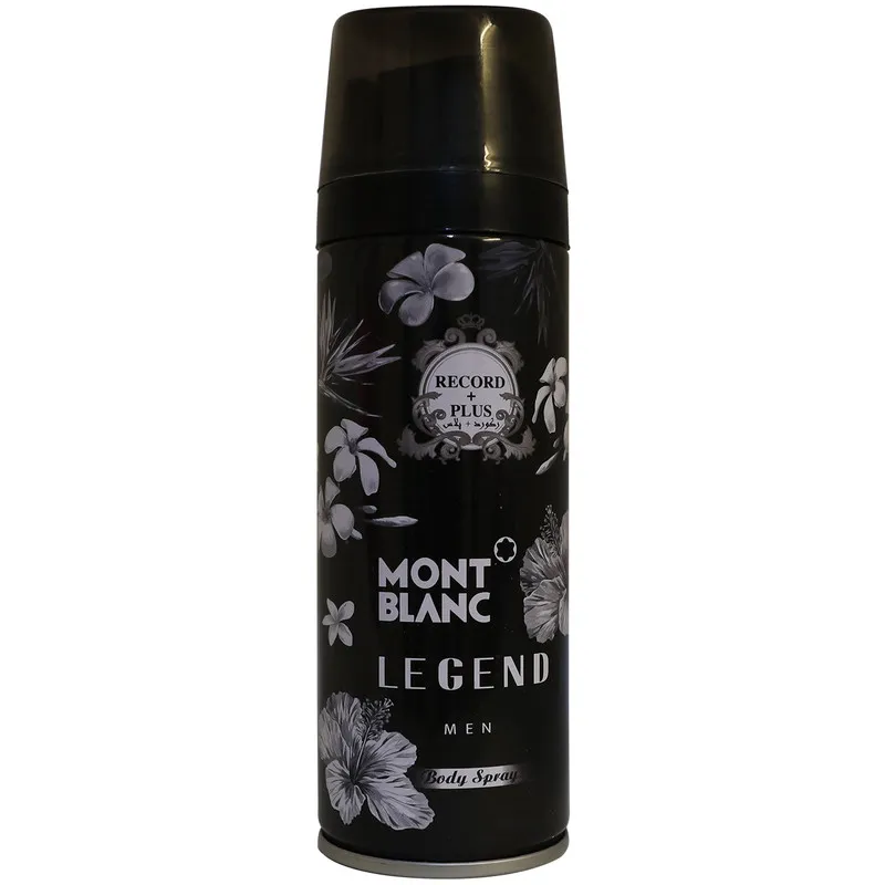 اسپری خوشبو کننده بدن مردانه رکورد مدل Mont Blanc Legend حجم 200 میلی لیتر - تصویر 2