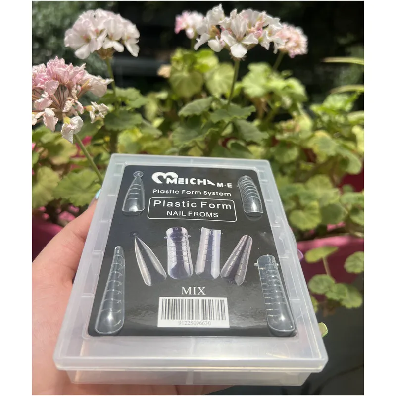قالب کاشت ناخن میچا مدل MIX بسته 120 عددی - تصویر 3