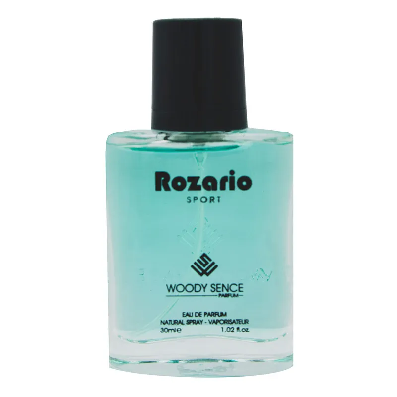 عطر جیبی مردانه وودی سنس مدل Rozario حجم 30 میلی لیتر - تصویر 2