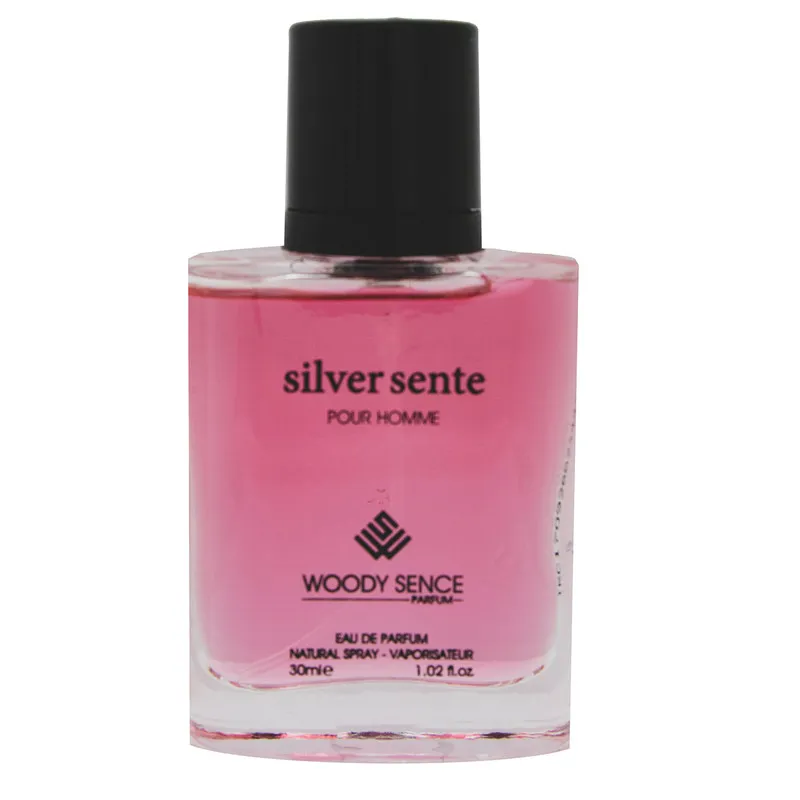 عطر جیبی مردانه وودی سنس مدل Silver Scent حجم 30 میلی لیتر - تصویر 2